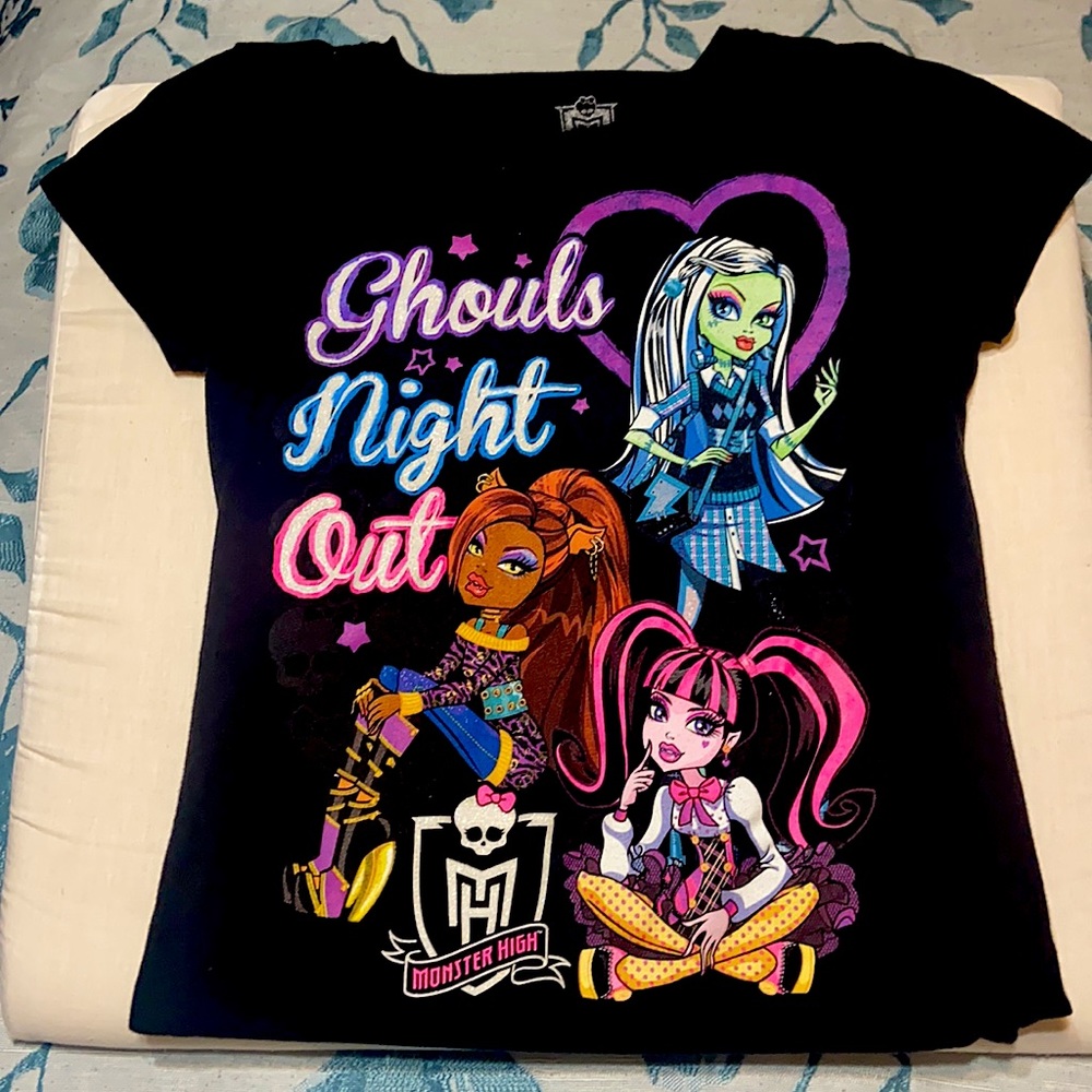 Vintage MONSTER HIGH Graphic Kids Tee Size: XL (14-16)